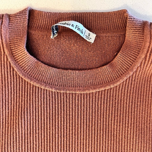 Abercrombie & Fitch Long-Sleeve Ottoman Bodysuit, Small - Picture 4 of 4